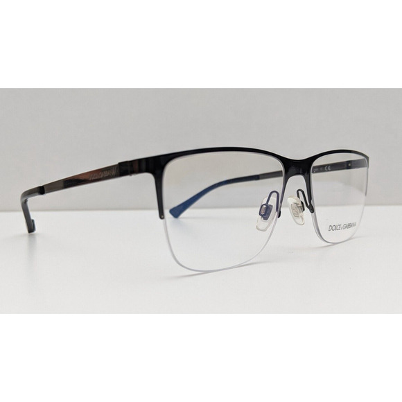 🕶️Made in Italy! Dolce&Gabbana DG1283 01 Eyeglasses 55/17 140 /KAC636🕶️​ - Picture 1 of 10
